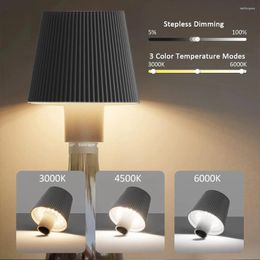 Table Lamps LED Wine Bottle Lamp Head Removable And Portable Charging Decoration For Living Room Bedroom Bar Lighting