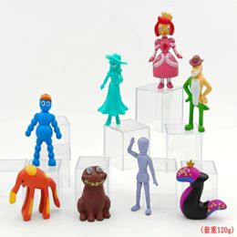 The Amazing Digital Circus Gummigoo Figure Toy 2 Figurines Plastic Toys Jax Clown Ponmi Pomny Hare Action Figures 240522