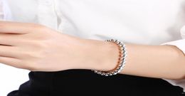 10pcslot 925 Sterling Silver 4mm 6mm 8mm 10mm hollow ball beads Bracelet for women men Fashion women039s Beaded Starands Brac9023412