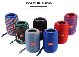 new upgrade version tg117 bluetooth portable speaker double horn mini outdoor portable waterproof subwoofers wireless speakers dhl5013127