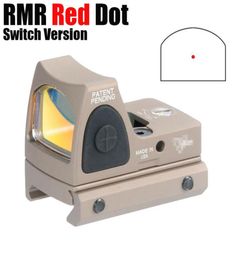 Tactical RMR Red Dot Reflex Sight 325 MOA Red Dot Scope with Switch Control Dark Earth8077084