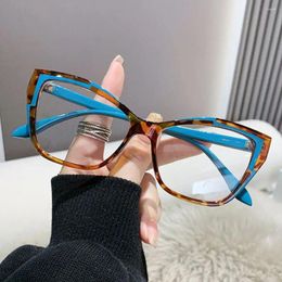 Sunglasses Women Eyeglasses Optical Spectacle Blue Ray Blocking Glasses Brand Designer Transparent Ladies Fashion Frame Eyewear 2024
