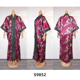 Ethnic Clothing Plus Size Dresses For Women Dashiki Long Maxi Dress Autumn Summer Ladies Traditional Fairy Dreess