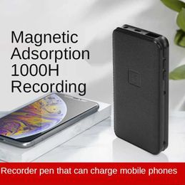 Digital Voice Recorder 2022 Activation for Long Distance Recording Dictaphone with Powerful Magnetic Power Library MP3 u-disk 4-in-1 d240530