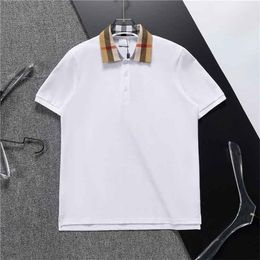 Mens Designer Polo Shirts Casual Stylist Clothes Short Sleeve Designers Polos Fashion Men Summer T Shirt Asian sizePP00017