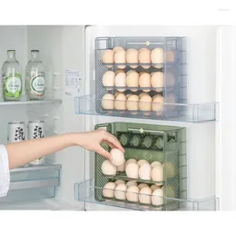Storage Bottles Egg Box Reversible And Countable Three Layers Of 30 Tray Refrigerator Organiser Food Containers Kitchen