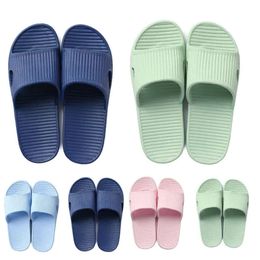 Waterproofing Summer Bathroom Sandals Women Pink63 Green White Black Slippers Sanda 240