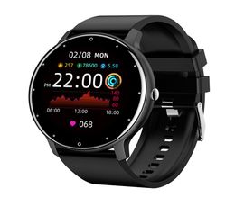 New Luxury English Smart Watches Mens Full Touch Screen Fitness Tracker IP67 Waterproof Bluetooth For Android ios smartwatch Man S6171358