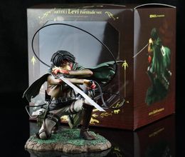 Rival Ackerman Action Figures Anime Attack on Titan Model Toys 18cm Levi Figurine PVC Collection Statue X05034686444