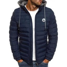 Men's Down Parkas JOTT mens jacket autumn and winter jacket sportswear and leisure wear cotton hooded jacket light winter down jacket z240530