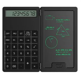 Scientific Calculator with Writing Tablet S3 Intelligent Folding Portable Scientific Function Counter Solar Panel Handwriting Calculator for Accounting LT000