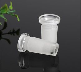 Hookahs Converter Glass Down Stem Pipe Accessories Adapter 18mm Male to 14mm Female Reducer Connector Ash Catcher Slit Diffuser fo2770813