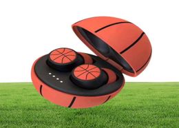 Basketball Headphone Football Baseball TWS Earphone Bluetooth True Wireless Headset Personalized Pattern 300MAH Battery X311299270757