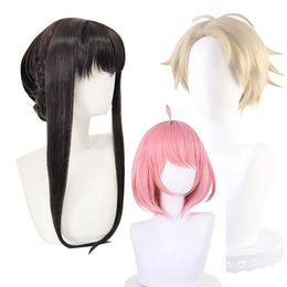 Anime Spy x Family Anya Forger Cosplay Wig