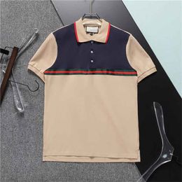Mens Designer Polo Shirts Casual Stylist Clothes Short Sleeve Designers Polos Fashion Men Summer T Shirt Asian sizePP00033