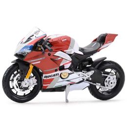 Diecast Model Cars Maisto 1 18 Ducati Panigale V4 S Corse Static Die Cast Vehicles Collectible Hobbies Motorcycle Model Toys Y2405309H11