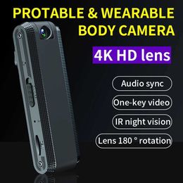 Digital Voice Recorder New Recording Pen Mini Camera Full HD Voice and Video Recording Infrared Night Vision 1080P Wearable Mini Wireless Camera d240530