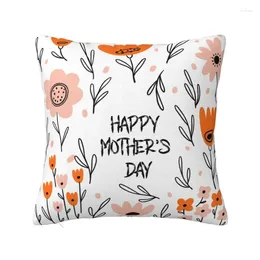 Pillow Mother's Day Cover Double-sided 3D Printing Throw Case For Sofa Cool Pillowcase Home Decor