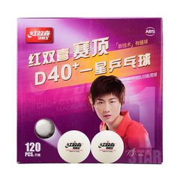 30/60 Balls DHS Table Tennis Ball New Material 1-Star D40+ ABS Seamed Plastic Poly Ping Pong Ball