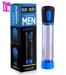 YUELV Electric Penis Pump Cock Enlarger Enlargement Enhancer Vacuum Device Extension For Male Help Penis Extender Sex Toys For Men7088144