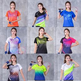 Badminton T-shirts Women Girls Golf Tennis Shirts ClothesT-shirt Table Tennis KidsQuick dry Running Sports t-shirts 240527