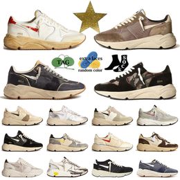 2024 Designer platform stars rubber sneakers Italy Brand Dad-star Women Mens Running Shoes loafers Italy Sequin Classic White Do-Old Superstares runner dhgate 35-46