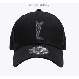 Ysla Men's Baseball Cap England Luxury Designer Brand Casquette Caps Embroidered Women's Hat Running Outdoor Hip-Hop Classic Sunshade St Laurant Designer 6d9