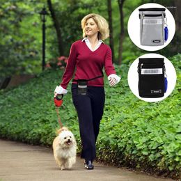 Dog Apparel Pet Treat Bag Reflective Training Include Waist Belt Carriers Carries Treats And Toys Poop Dispenser