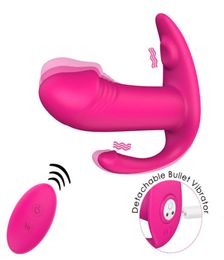 9 Speed Dildo Vibrator Wireless Remote Control Amaze Vibrating Panties G Spot Clitoris Stimulator Anal Sex Toy For Women Couple J18248609