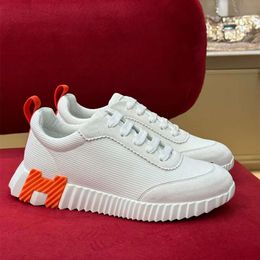 23 New H Cowhide Sports Breathable Trendy Female Internet Celebrity, Comfortable Men's Shoes, Fashionable Board Shoes