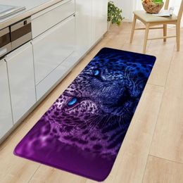 Bath Mats Black Leopard Bedrooom Carpet Mat Carpets For Home Super Absorbent Bathroom Rug Room Balcony Entrance Door Doormat