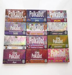 Polkadot Chocolate Bar Box Magic Mushrooms 4G 4 G POLKA DOT Chocolate Bars Packaging Packing Boxes 14 Flavors9156987