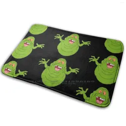 Carpets Slimer Mat Rug Carpet Anti-Slip Bedroom Entrance Door Ghostbusters Cartoon Tv Show Ghost Ghosts Movie