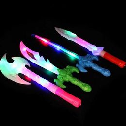 LED Swords/Guns LED Light Sticks 1 LED sword light toy flash stick design for party night club to provide childrens birthday gift accessories WX5.29