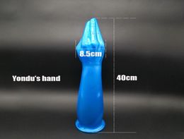 Sex Product Fist Dildo Extreme Huge Dildo SM Realistic Fist Sex Toy Big Hand arm Dildo Fisting anal plug Penis for Women Y2011186285358