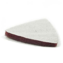 CMCP Grinding Discs Triangle Oscillating Sandpaper Sanding Pad Hook Loop 80/150/240/320Grit Triangle Scouring Pad Abrasive Tools