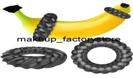 Massage 3PcsSet Silicone Durable Penis Ring Adult Men Ejaculation Delay Cock Ball Ring Rubber Rings Penis Enlargement Sex Toys Fo4384982