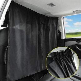 Sunshade Car Sunshade Partition Curtain Window Privacy Front Rear Isolation Commercial Vehicle Airconditioning Auto2598