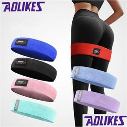 Resistance Bands Womens Lastic Yoga Assist Gum For Fitness Equipment Exercise Band Workout Pl Rope Stretch Cross Training Drop Deliver Otabl