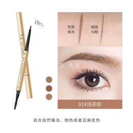 MAKEUP Double Eyebrow pencil high-quality waterproof natural long-lasting multi-color Eye Brow Tattoo Pen 969