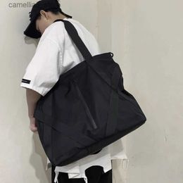 Diaper Bags Casual Tote Bag Mens Big Handbag Fashion For Man Large Capacity Cross Bag Men Fit For Short Distance Travel Shoulder Bag Q240530