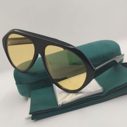 Retro Square Oval Acetate Sunglasses For Women Men Black Party Brand Designer Futuristic Vintage Shade Ladies For Sun Glasses
