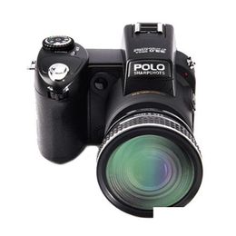 Digital Cameras Protax D7100 Camera 3P Fl Hd1080P 24X Optical Zoom Focus Professional Camcorder Addexquisite Retail Box Drop Delivery Otz5Y