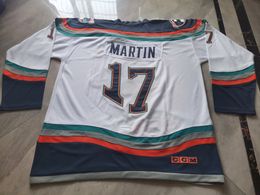 Hockey jerseys Physical photos New York Fisherman Matt Martin Men Youth Women High School Size S-6XL or any name and number jersey