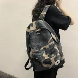 Backpack Camouflage Travel Rucksack Fashion Nylon Simple School Bags For Girls Boys Bookbag Mochila Escolar Schoolbag