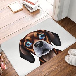 Carpets Big Eyes Dog Doge Non-Slip Carpet Doormat Bedroom Bath Mat Entrance Door Floor Rug
