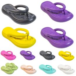 2024 Slippers Outdoor Womens Men Women Designer Sandals Summer Beach Slides Navy Mens Indoor Slide Fashion Slipper Size 36- 90e s