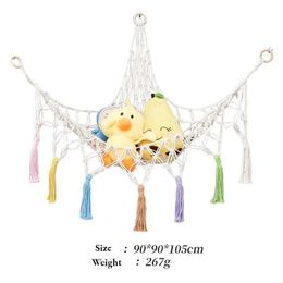 Hammocks Toy hangers filled with animal storage network. Teddy bear are the best holiday or birthday gift for boys girls. Children H240530 IZPJ