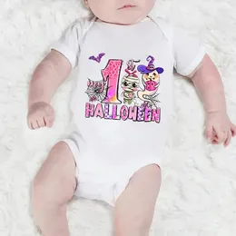 Party Favour My First Halloween Onesie For Kids Girl 1st Baby Shower Spooky Ghost Festival Decoration Gift Po Props