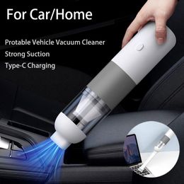 Portable Mini Handheld Wireless Vacuum Cleaner 4000pa Strong Suction Car Cordless Vacuums Cleaner Robot For Smarthome Dropshipping 2699